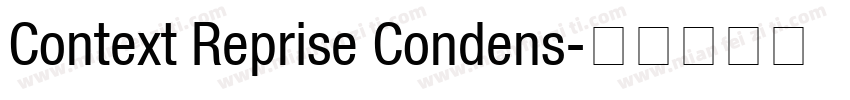 Context Reprise Condens字体转换